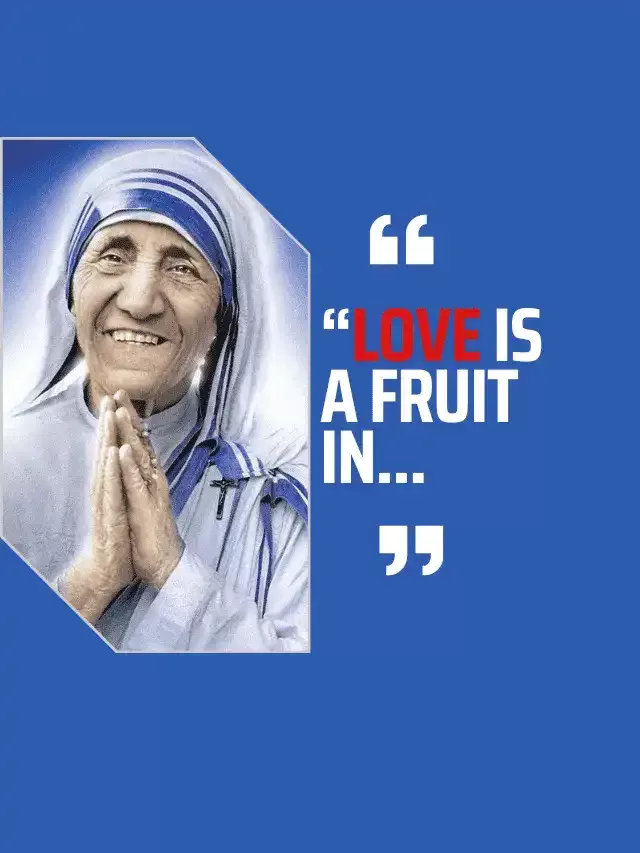 Mother Teresa Love, Faith and Hope Quotes…
