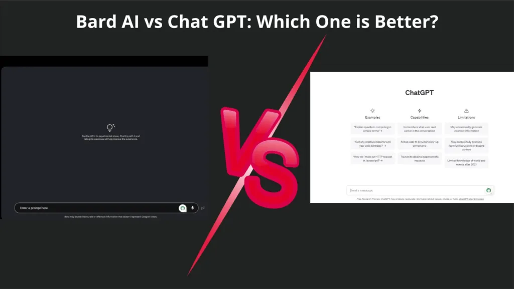 Bard AI vs Chat GPT